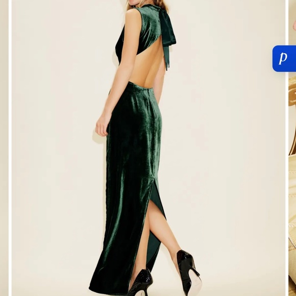 Reformation - Yarden Velvet Dress - Picture 4 of 4